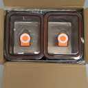 MQXYSDLY 4 Pack 304 Stainless Steel Food Containers with Leakproof Lids, Reusable Metal Storage Containers, Oven/Dishwasher/Freezer Safe