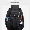 Blue Quartz 40L Military Tactical Backpack, Internal Frame Hiking Backpack with Molle System for Hiking Camping Backpacking Travelling Climbing Rucksack Daypack for Men Women