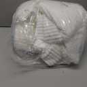 Extra Large Bath Towel Set of 6 (40"x80"),Oversized Bath Sheet Super Soft Highly Absorbent Microfibers Quick Dry Luxury Shower Towel for Bathroom Spa Gym Hotel Yoga(White, 6Piece)