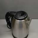 Stainless Steel Electric Kettle, 1.8 Liters Tea, Coffee Kettle & Hot Water Boiler, 360° Swivel Base, BPA Free, Auto Shut-Off, Boil-Dry Proof, 1100W