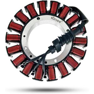 KARSEE 30017-08 Motorcycle Stator Coil Compatible with Harley Davidson 2008-17 Softail & DynaFat Bob Low Rider Street Bob Super Glide Switchback Fat Boy 30017-08A