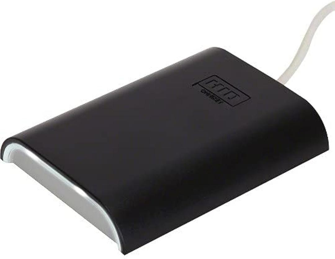 HID OMNIKEY 5427ck Gen 2 - Smart Card Reader - USB, Black, Light Gray