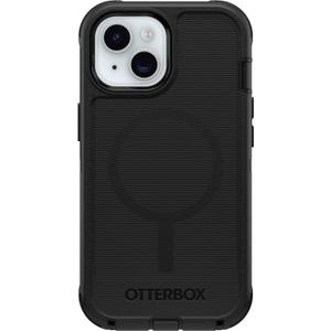 OtterBox Defender MagSafe Case for iPhone 17e, 16e, iPhone 15, iPhone 14, iPhone 13 7X Military-Grade Drop Protection, Rugged Grip Texture, Strap Anchors, Port Covers Non-Retail Packaging Black
