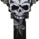 The Hillman Group WACKEY-68-SC1-BLK Skull Red