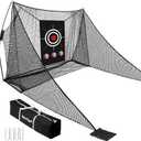 10x7FT Golf Hitting Net, Golf Practice Net with Side Wings for Backyard