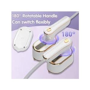 Travel Steamer Iron for Clothes Mini - Portable Ironing Machine Travel Small Size Portable Steamer Travel College Dorm Home Essentials Steamer for Clothes(White)