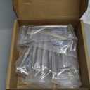 Ravinte 10 Pack 3-3/4 Inch Brushed Nickel Kitchen Cabinet Handles Solid Zinc Alloy Cabinet Pulls Cupboard Hardware Drawer Handles