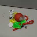 Red Interactive Cat Toys Rolling Ball, 360° Automatic Self Moving Dog/Cat Pet Toy for All Kinds of Surfaces - Wood Flooring, Tile, Carpet