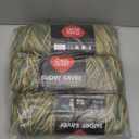 Red Heart Super Saver Yarn, 3 Pack, Aspen Print 3 Count