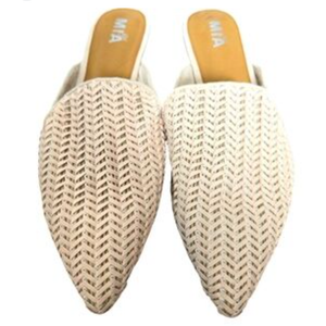 Mia Johona Mule Women's Shoes White 8.5