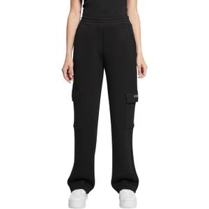GUESS Women's Cecilia Scuba Cargo Pants (Medium, Jet Black)