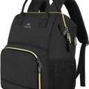 MATEIN Lunch Backpack for Men Women, 17 Inch Large Insulated Cooler Backpack with USB Charging Port, Water Resistant Lunch Box Backpack Travel Laptop Backpack for Men Work Picnic College Nurse, Black