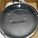 T-Fal ProGrade Nonstick Jumbo Cooker W/Lid & Helper Handle, 5 Quart, Induction, Oven Broiler Safe 500F, Cookware, Non Stick Saute Pan, Deep Frying Pan, Kitchen, Pots and Pans, Dishwasher Safe, Black