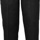 Natural Uniforms Classic 6 Pocket Chef Cargo Pants (Large, Black Single), Pack of 6