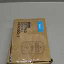 Veise KS02A Fingerprint Keyless Entry Door Lock, Auto Lock, Electronic Keypad Deadbolt for Front Door, Biometric, Anti-Peeping Password, Easy Install, Matte Black