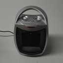 GiveBest Portable Electric Space Heater with Thermostat, 1500W/750W Safe and Quiet Ceramic Heater Fan, Heat Up 200 Square Feet for Office Room Desk Indoor Use, Silver