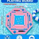 Floating Mahjong Table for Pool, 32 Inch Game Board, 32" Large