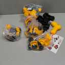 4-in-1 Take Apart Car Toys for Boys, DIY Engineering Construction Truck Toy Vehicle - Dump Truck, Cement Mixer, Excavator, Crane, Kids Building Educational Toy Gift for Age 3 4 5 6 7 8 Year Old Girls