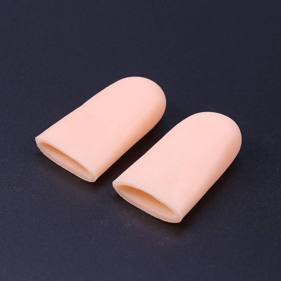 Finger Cot Silicone Finger Sleeve Finger Guards Finger Protectors for Protect Cracked Skin/Blisters/Calluses