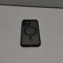 TOCOL Magnetic for iPhone 14 Case, Compatible with Magsafe, Upgraded Full Camera Protection, Drop Protection, Translucent Matte Back Bumper Phone Cover 6.1-Inch (Black)