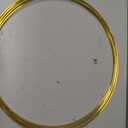 8 Pack Metal Rings for Crafts 18 Inches Macrame Rings Dream Catcher Supplies Floral Hoop Centerpieces Circle Centerpieces for Wedding Table Metal Circle Hoops for Crafts DIY Wreath Candle Rings, Gold