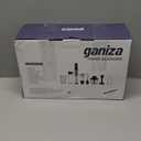 Ganiza Immersion Blender, Max 1200W Heavy Duty Hand Blender with Time Display & Variable Speed Trigger, 9-in-1 Electric Handheld Mixer with Chopper Whisk Frother Beaker Ideal for Soup Puree Smoothies