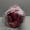 Chair Cushions for Dining Chairs, Seat Cushions for Kitchen Chairs, Indoor Seat Cushions with Ties, Tufted Foam Chair Pads, Non Slip Chair Cushions Set of 4, 15.5" x 15.5" x 4", Red