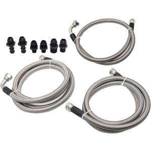 GXARTS 47RE Transmission Cooler Lines Kit 5.9L Compatible with Dodge Ram 2500 3500 1996 1997 1998 1999 2000 2001 2002 5.9L l6 Heavy Duty Hose