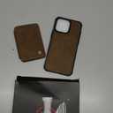 For iPhone 15 14 Pro Max Plus Magsafe Slim Leather Wallet Card Holder Case