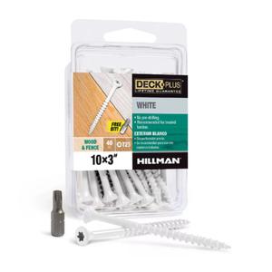Deck Plus #10 x 2-1/2-in Wood to wood Deck Screws ( 40 -Per Box )