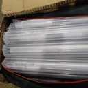 Square Pipe and Drape Backdrop Stand, 12ft Heavy Duty Adjustable Background Frame with Metal Base, Back Drop Holder for Parties Photography Wedding Photoshoot Decoration (Silver)