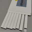 Yecaye Cord Hider, 113in Medium Cord Covers for Wires on Wall, Cord Organizer for 2-3 Wires, Easy Install Cable Management Kit, TV Cable Hider for Home Office, W0.95in H0.55in, White