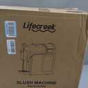 Lifecreek 98oz Slushie Machine for Home with No Ice Needed, 6 Preset Programs, Self-Cleaning Function, Quiet Operation, Perfect for Making Frozen Margaritas, Milkshakes, Smoothies, Frappes,Blue