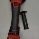 Cordless Angle Grinder Compatible with Milwaukee 18V Battery (NO BATTERY), 4-1/2 Inch Angle Grinder Power Tool with Spanner, 3 Variable Speed, MAX 8500 RPM, Brushless Motor