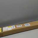 No Tools No Drill Cordless Roman Shades for Indoor Windows 100% Blackout, for Window Size 31" W 48" H Charcoal