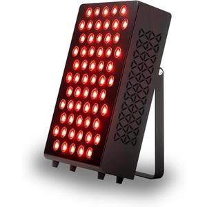 Red Light Therapy Panel Device – 660nm Red & 850nm Near Infrared Light Therapy, LED Light Therapy Lamp for Face & Body, Dual Chip LEDs, Timer, Adjustable Stand