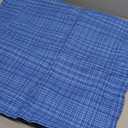 Kevin Textile Pack of 2 Decorative Outdoor Waterproof Throw Pillow Covers Stripe Square Pillowcases Modern Cushion Cases for Patio Couch Bench 22 x 22 Inch Blue