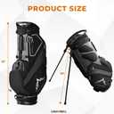 uniHimal 14 Way Dividers Golf Stand Bag Lightweight, Golf Bag for Men Women with Multiple Pockets, Dual Strap and Rain Cover Hood