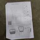 Upholstered Dining Chairs Set of 4, Button Tufted Parsons Dining Chair with Solid Wood Legs, Modern Fabric Side Chair for Dining Room/Kitchen/Restaurant/Hotel- Black