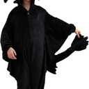 Unisex Children Animal Onesie Pajamas, Kids Flannel Halloween Costume Christmas Pajamas For Girls and Boys 4-13Y (8-9 Years, Dark)