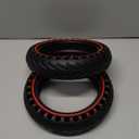 BANGTING 2PCS 8.5x2 inches Solid Tires for Electric Scooter, 8 1/2 x2 Tire for Gotrax GXL V2 / XR/APEX, 50/75-6.1 Tire Replacement for Xiaomi Pro 2 / M365 / 1S and All 8.5'' Scooter Tires (Red (no tools))