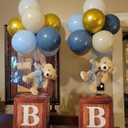 12 Pack Teddy Bears Bulk 13.5 inch Small Teddy Bear Stuffed Bears for Baby Shower Centerpiece Decorations for Christmas Valentine's Mother's Day for Kids or Adults (12 Light Brown)