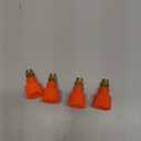 4 Pack Garden Sprayer Nozzle Replacement Pump Pressure Sprayer's Cap Spray Bottle Brass Nozzles 16mm/0.63" Thread Mount Head for 0.5 Gallon 68oz 2L 3L Water Spraying Hand-Held Mister