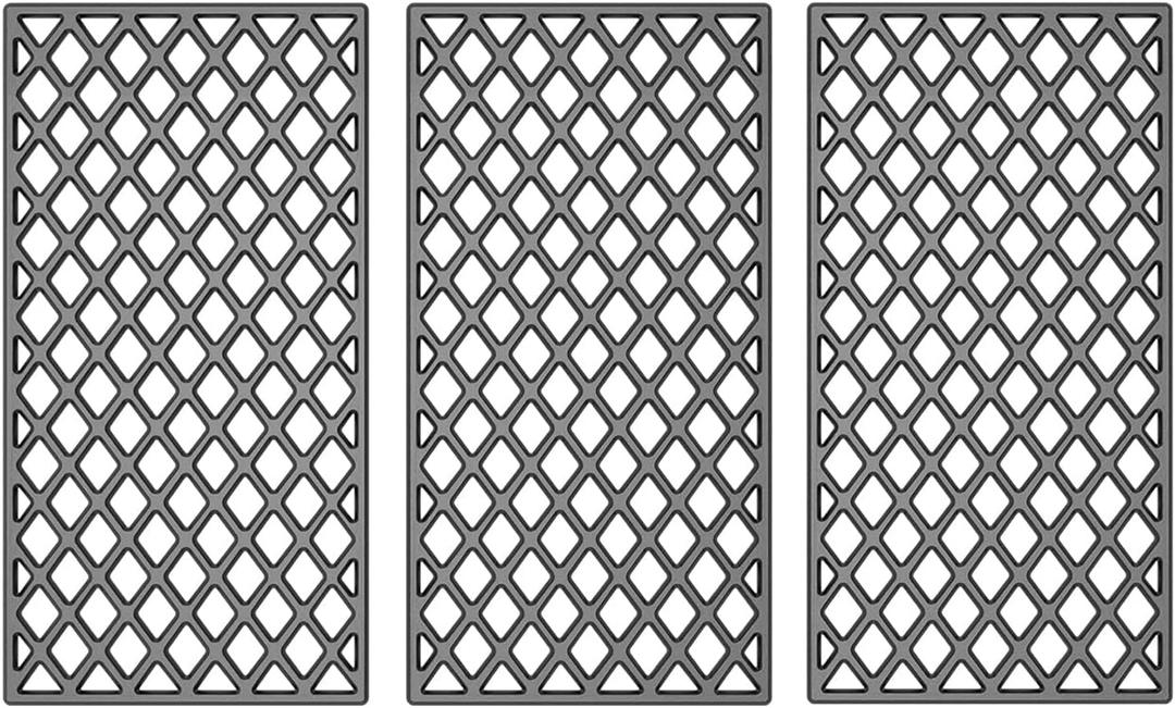 SafBbcue Grill Grates Replacement for Pit Boss Pro 1000 Grill Parts, Sportsman 1000 Pellet Smoker Grills, Pitboss Austin XL, Rancher XL,1000 XL Accessories, Louisiana LG1100 Grill Parts Grates
