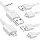 Micro USB Cable Charger 3 Pack 3.3FT for Samsung, Phone Micro USB Charger Cord Compatible with Xbox One,PS4,Power Bank,Kindle, Tablet