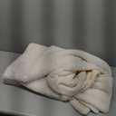 Soft Fuzzy White Blanket 60inch