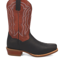 Dan Post® Men's Black/Brick Creed Cutter Toe Boots, US-12
