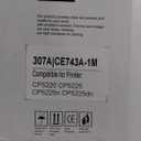 Toner Cartridge 307A | CE740A CE741A CE742A CE743A (1BK+1C+1Y+1M) Compatible with HP Color CP5225 CP5225dn Printer, 7000 Pages-red