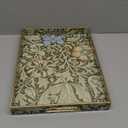 Spsyrine Serving Tray with Handles, Plastic Decorative Tray for Coffee Table, Living Room, Home Decor, 3040C