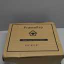 FramePro Wooden Keepsake Box 10"x12", Large Storage Memory Box with Hinged Lid, Vintage Treasure Box for Crafts and Photo Storage